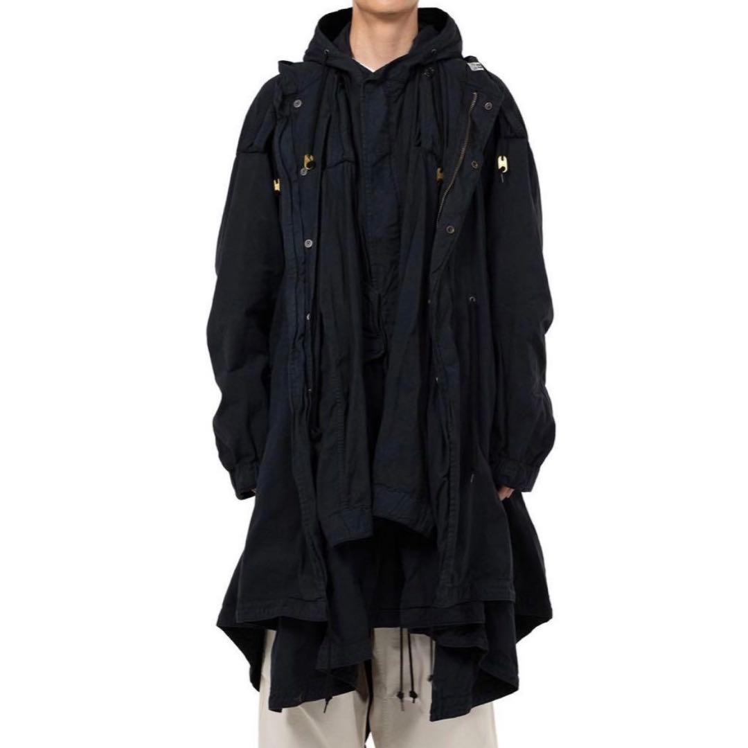 【新品】メゾンミハラヤスヒロ　Front Layered Mods Coat MAISON MIHARAYASUHIRO＞Front Layered Mods Coat | MAKES ONLINE STORE
