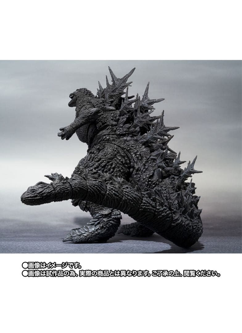 S.H.MonsterArts ゴジラ（2023） マイナスカラーVer - メルカリ