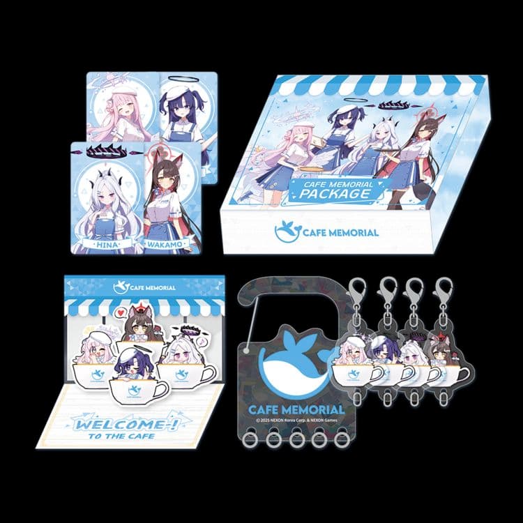 韓国限定)ブルーアーカイブ メモリアル カフェ フルセット! - メルカリ