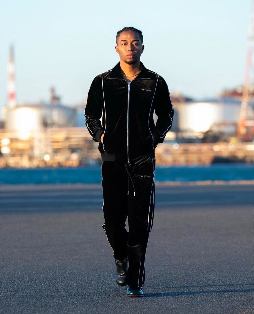 last nest velours ベロア セットアップ M 即完売 yzerr - メルカリ