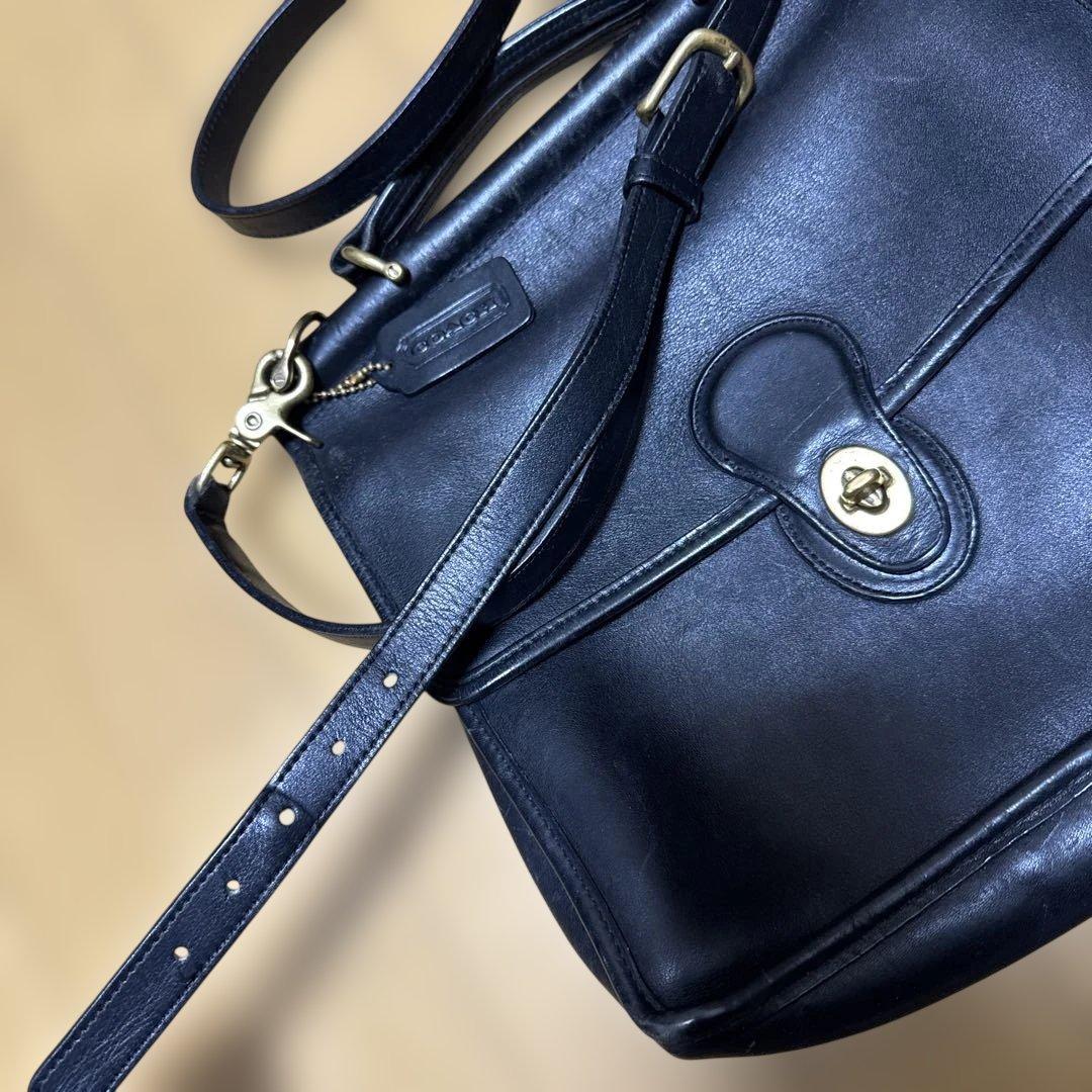 オールドコーチ ウィリス ショルダーバッグ 2way 9927 黒 - メルカリ