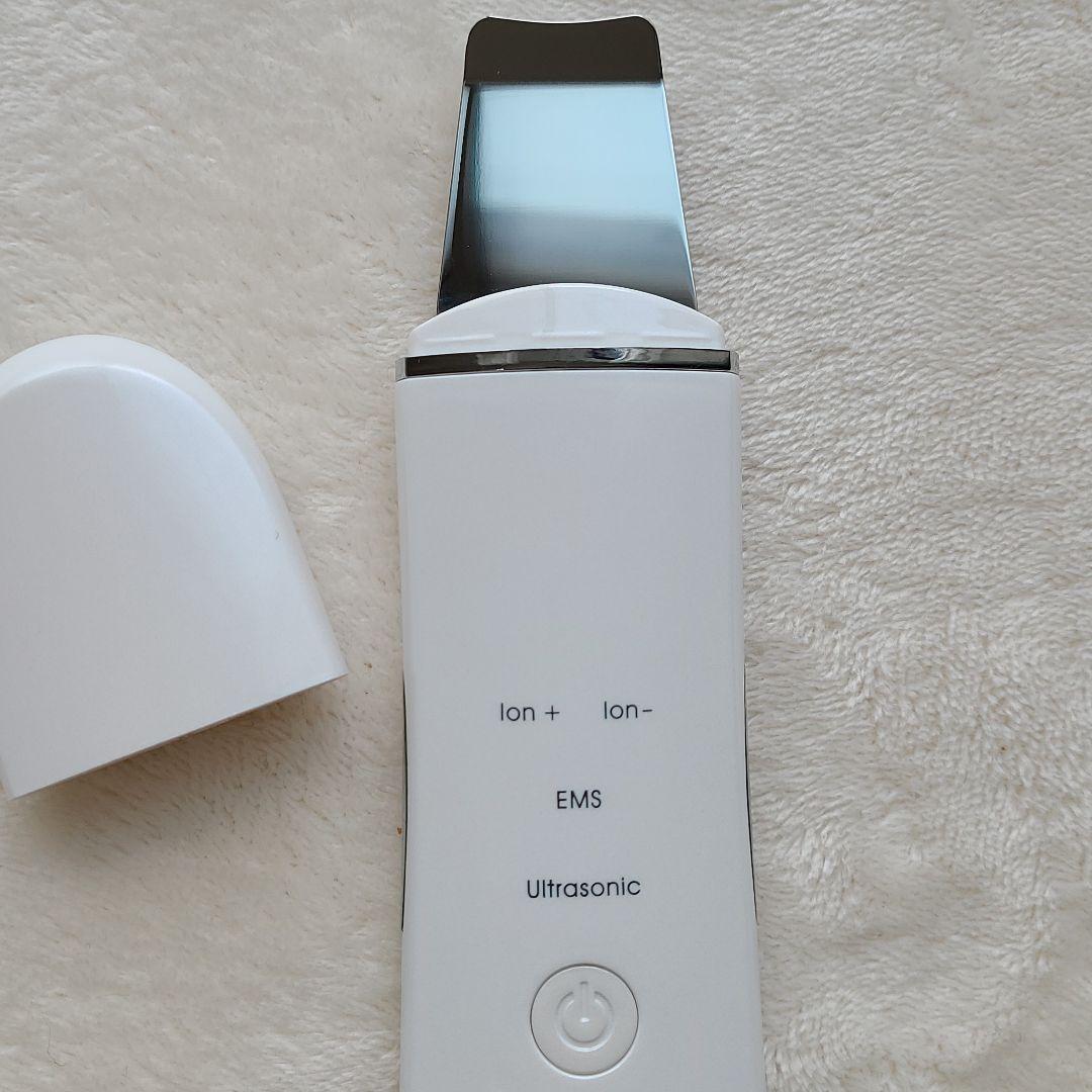 美品 Ultrasonic Skin Scrubber 超音波 美顔器 - メルカリ