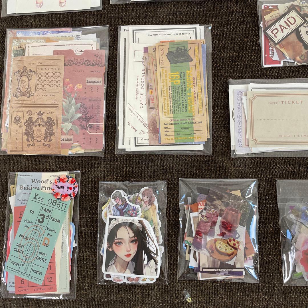 コラージュ素材おすそ分け 25 700枚 大量 まとめ売り 大容量 セット