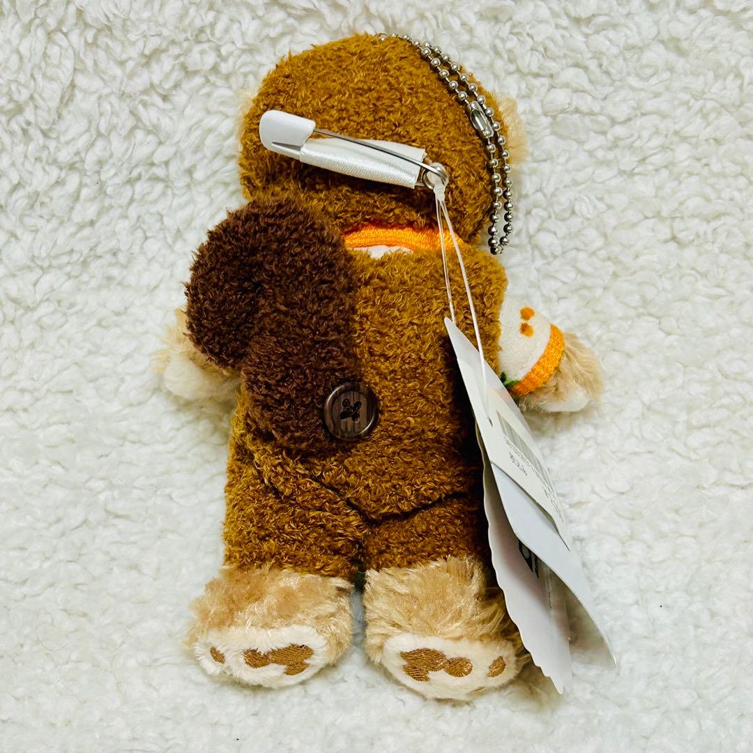 タグ付き】ディズニー ダッフィー 秋のぼうけん ぬいぐるみバッジ ぬいば