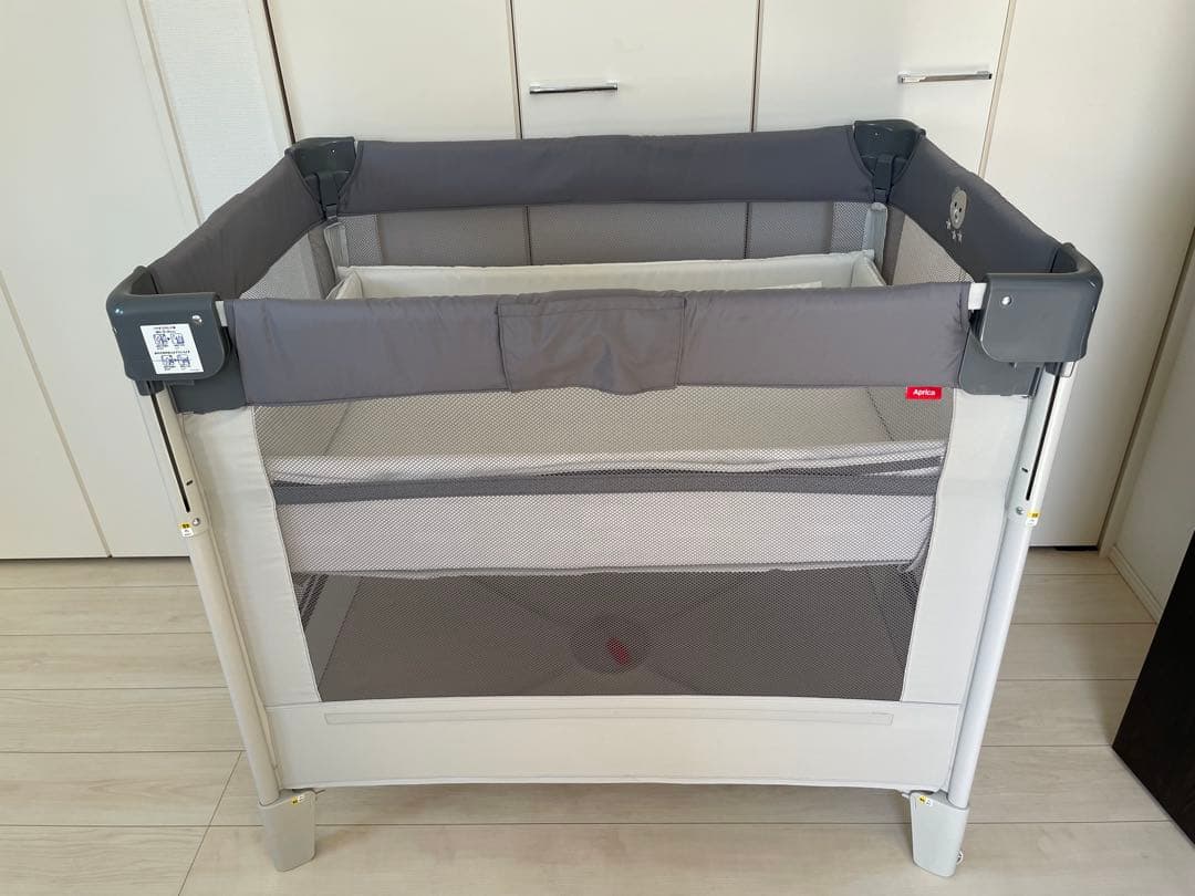 【美品】Aprica(アップリカ) ベビーベッド ココネルエアー AB Amazon.co.jp: Aprica(アップリカ) ベビーベッド ココネルエアー AB 0