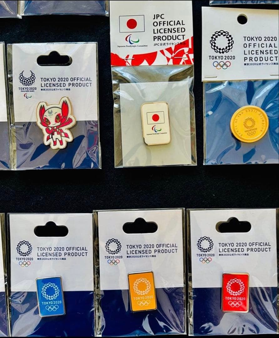 新品未開封品 東京2020公式ライセンスグッズ オリンピックピンバッチ