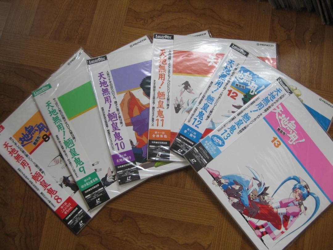 【LDレーザーディスク】天地無用！魎皇鬼⑧～⑬+6　計12枚 LD：レーザーディスク）天地無用!魎皇鬼 ザ・コレクターズ THX-LD