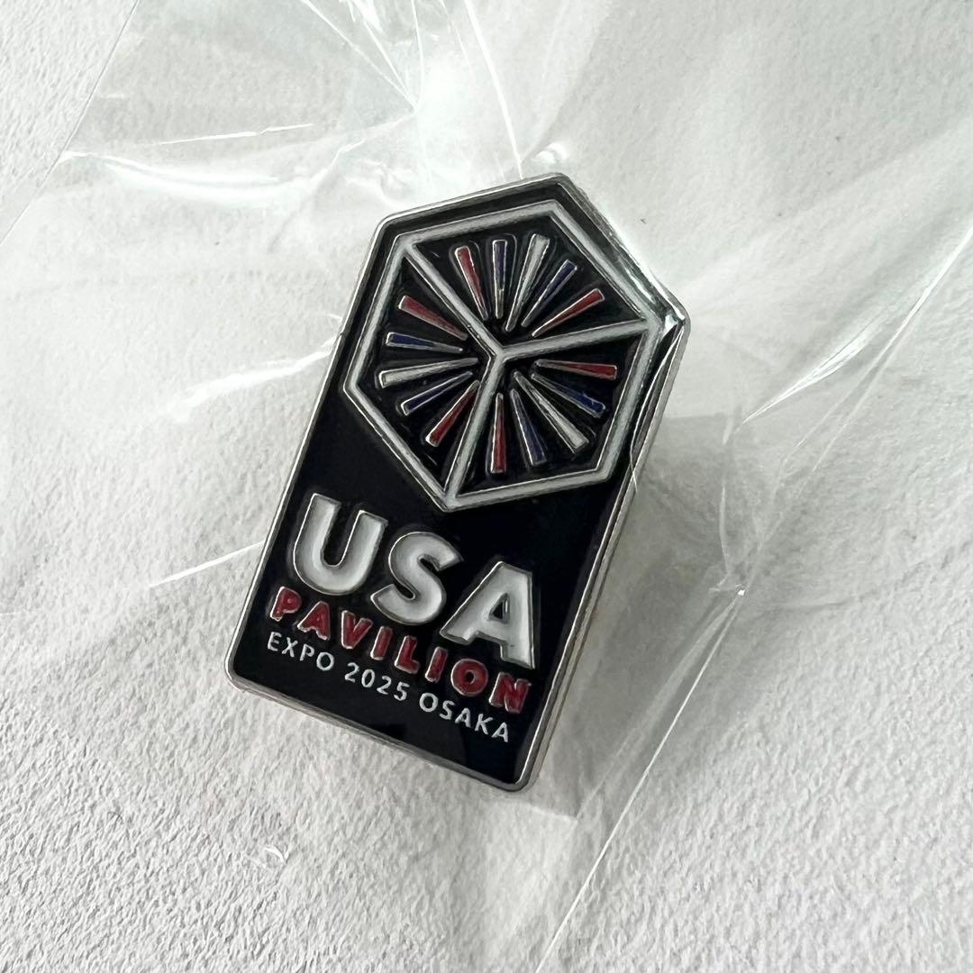 ☆非売品☆大阪関西万博 2025 アメリカ館 パビリオン ピンズ