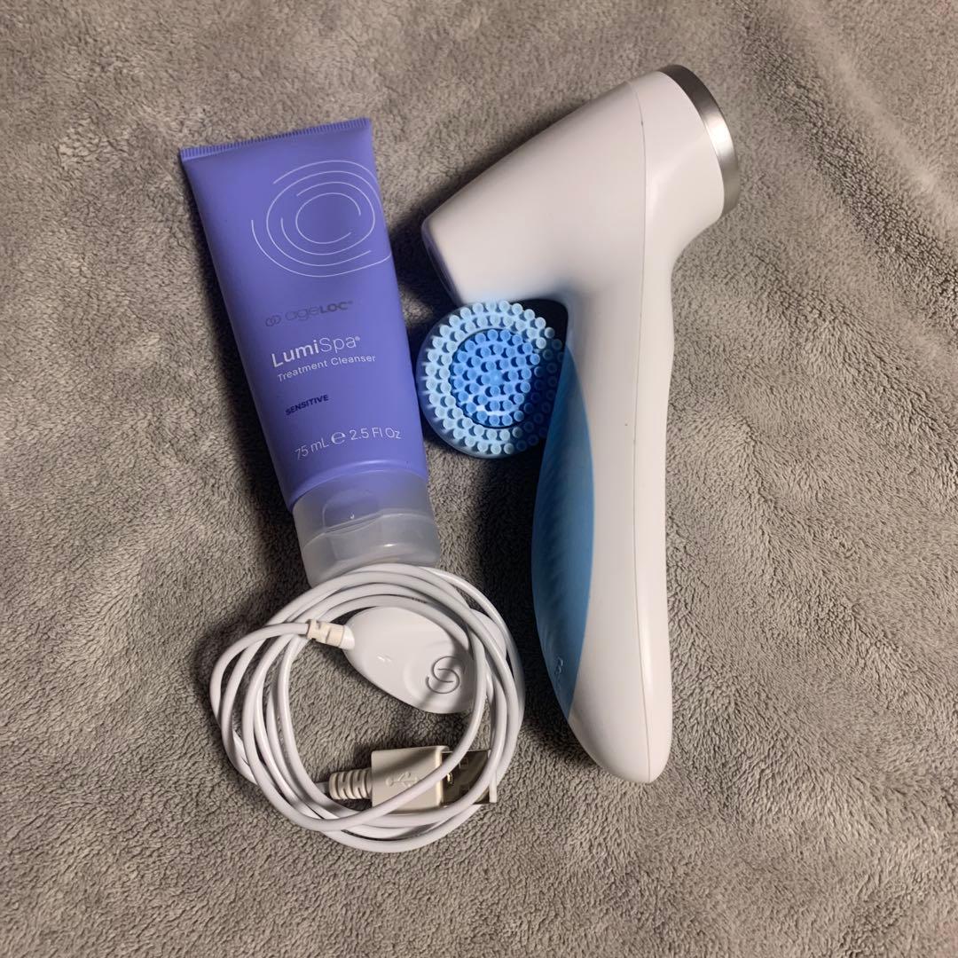 ニュースキン ルミスパ デリケートクレンジング、ルミスパヘッド、充電