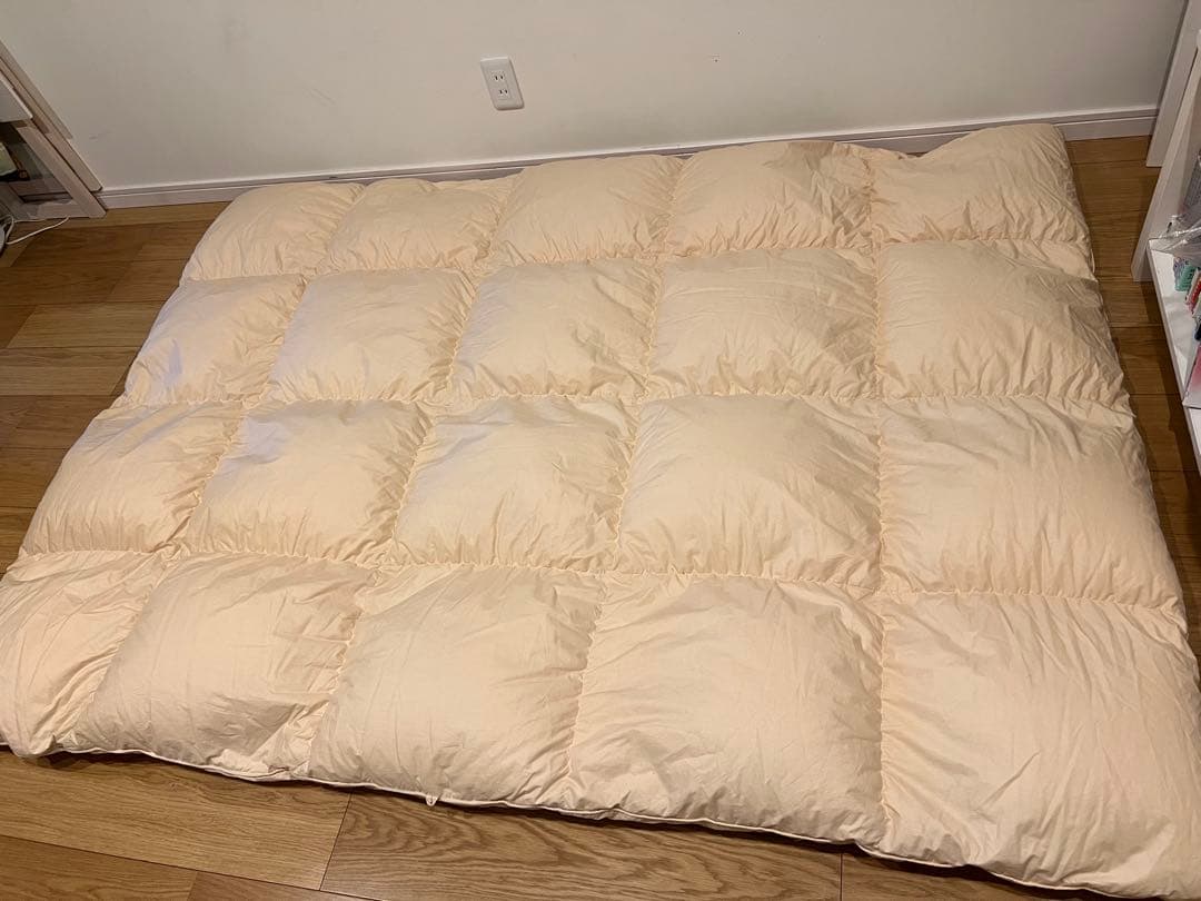 ハンガリーグースダウン95% ハンドピックドイツ製 シングル 1.1k シングル