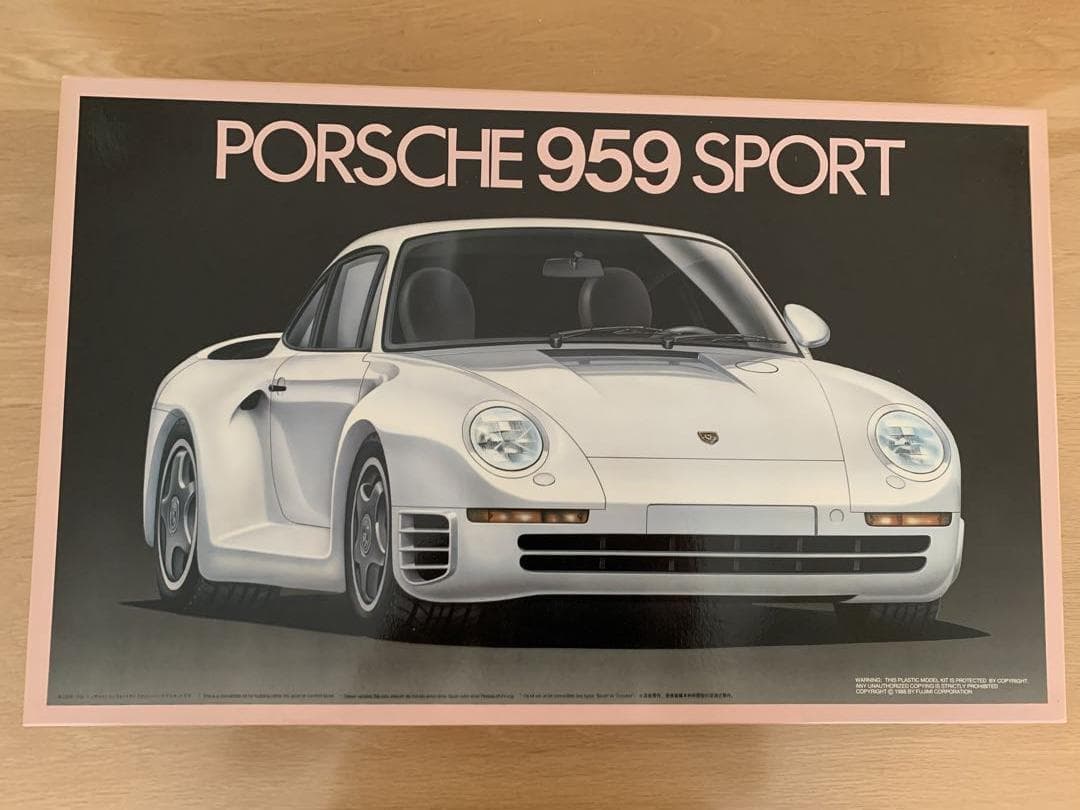 完売希少BIGスケール/未作成】1/16 フジミ模型 ポルシェ959 - メルカリ