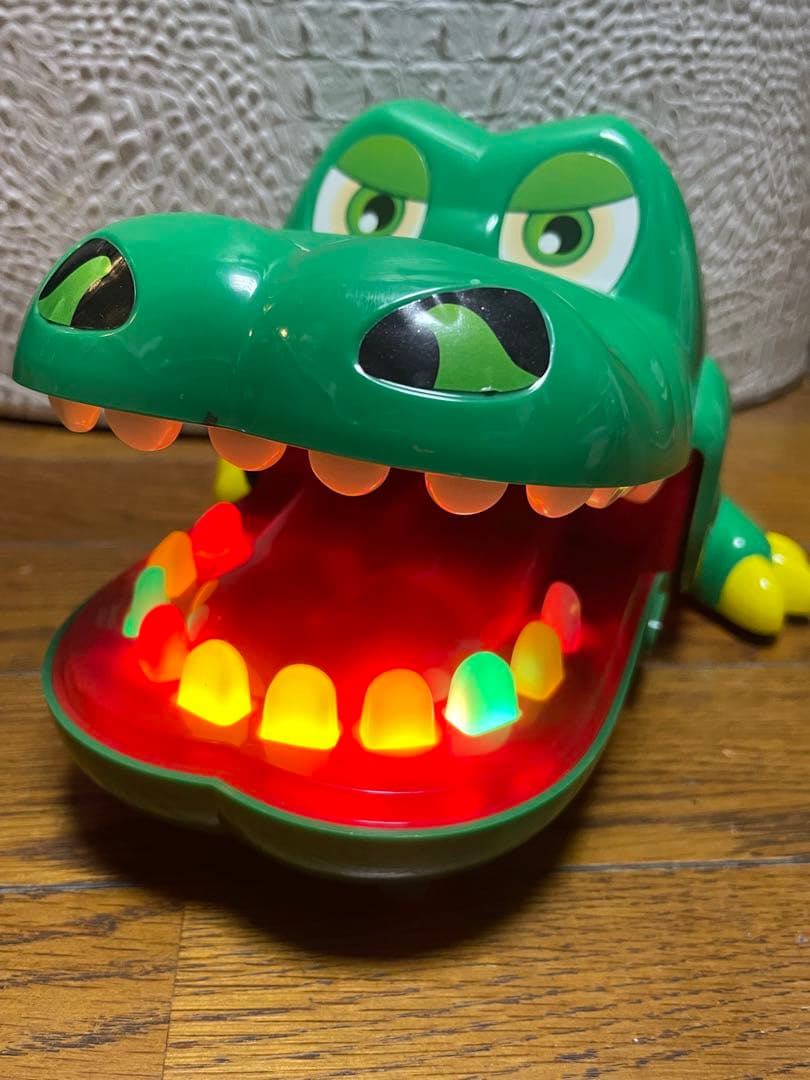 英語 電動イタイワニーMAXボードゲーム3種類の遊び方クロコダイル鰐