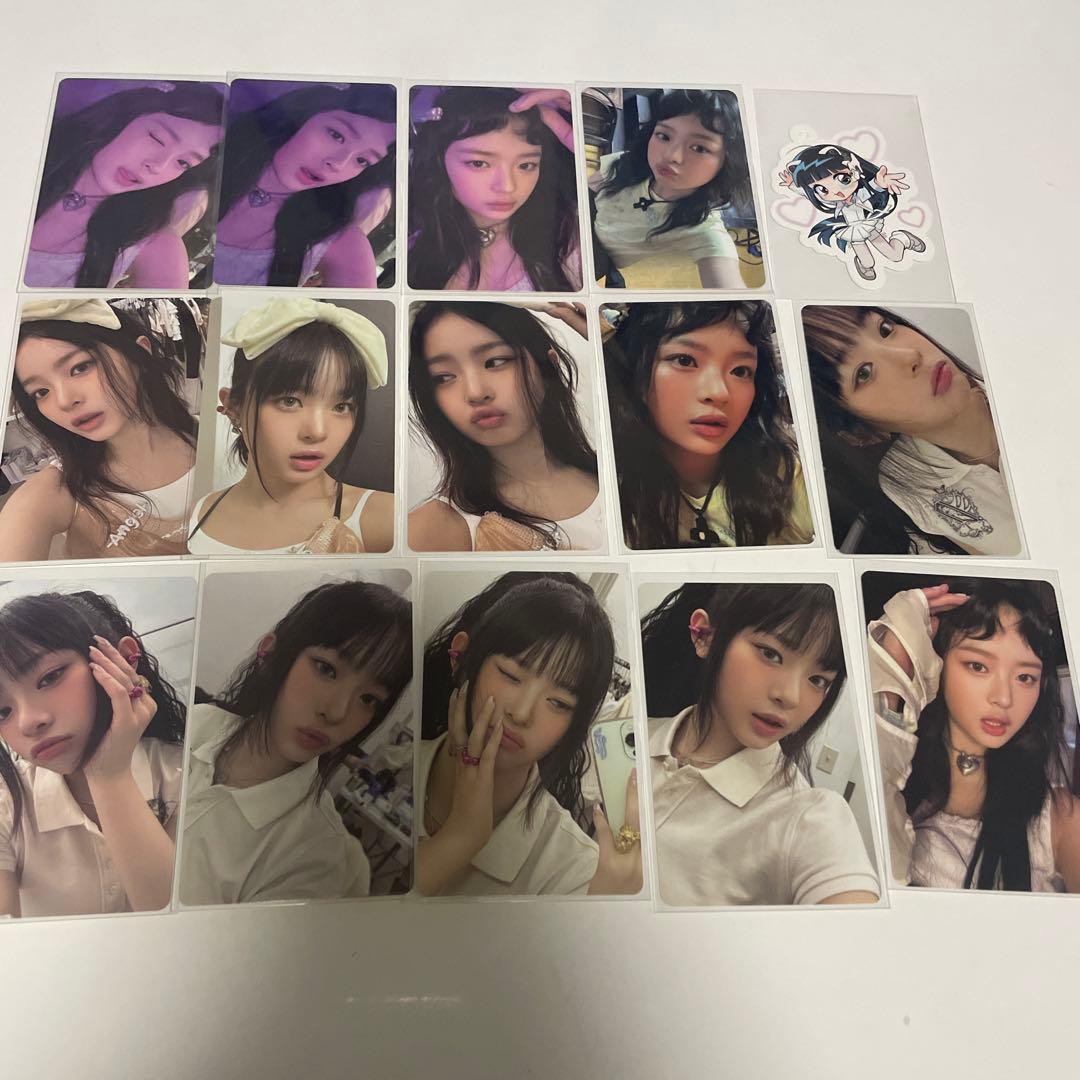 newjeans ニュージーンズ ハニ トレカ getup ゲットアップ セット