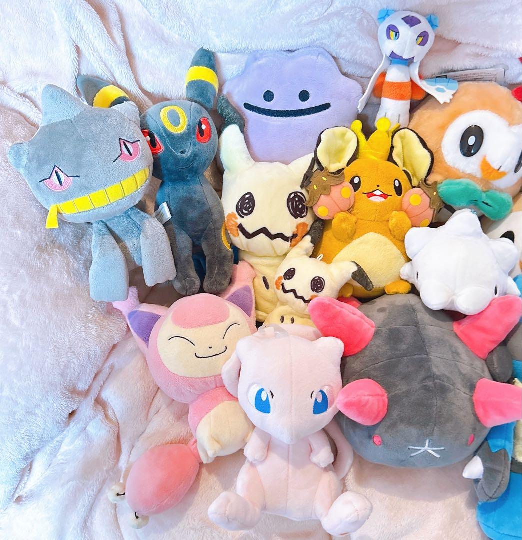 ポケモン ぬいぐるみ セット まとめ売り - メルカリ