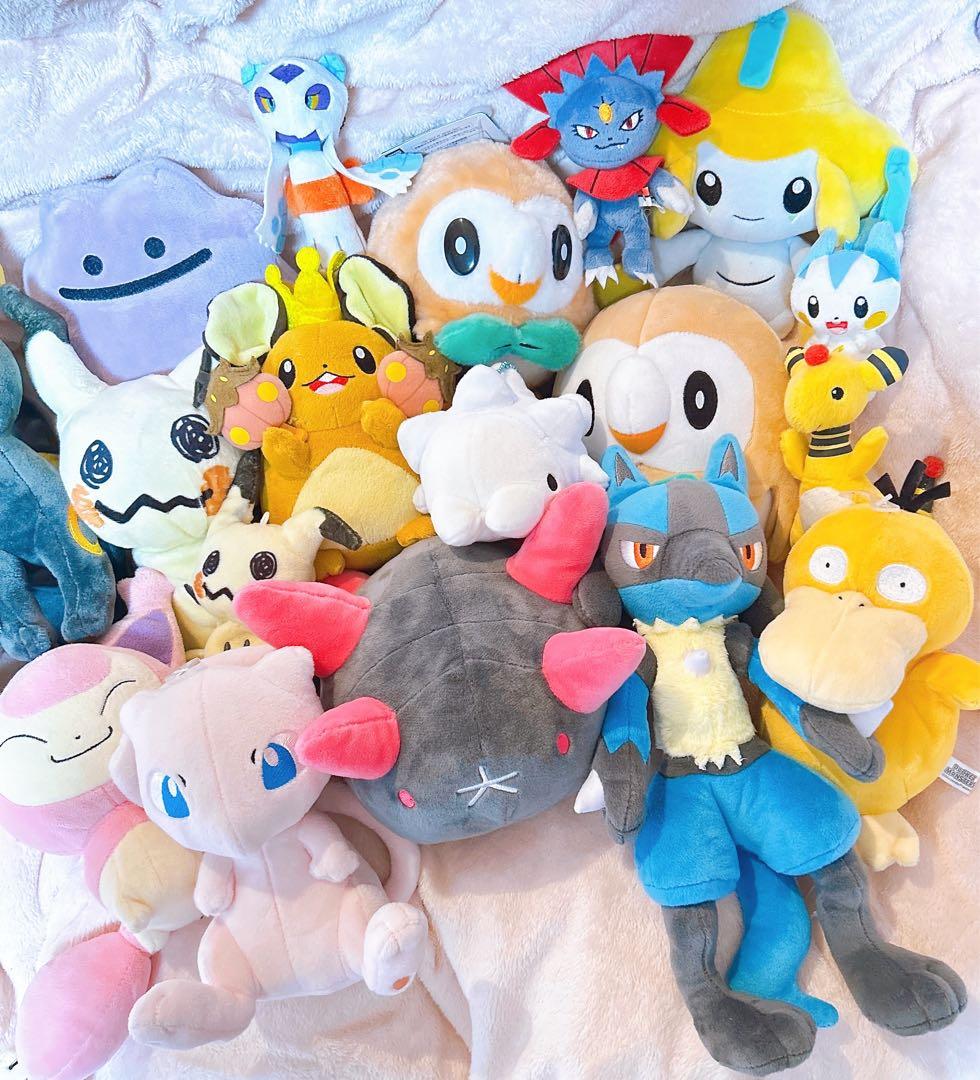 ポケモン ぬいぐるみ セット まとめ売り - メルカリ