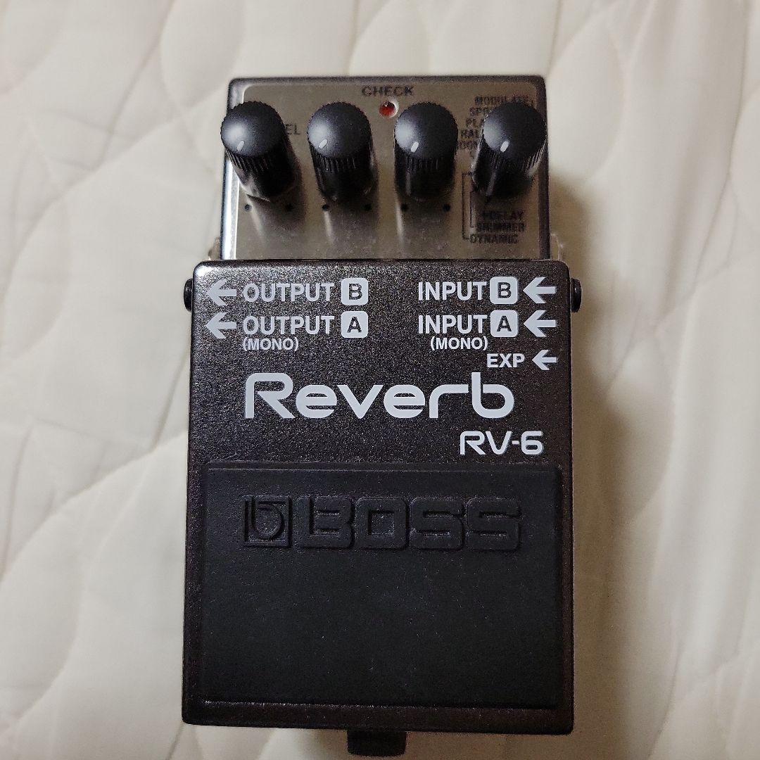BOSS Reverb RV-6 ギターエフェクターおまけ付き BOSS RV-6 Reverb リバーブ エフェクターRV6 【現物画像】 ボス