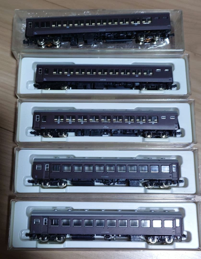 マイクロエース 国鉄10系軽量客車 11両セット （ブルー、茶）