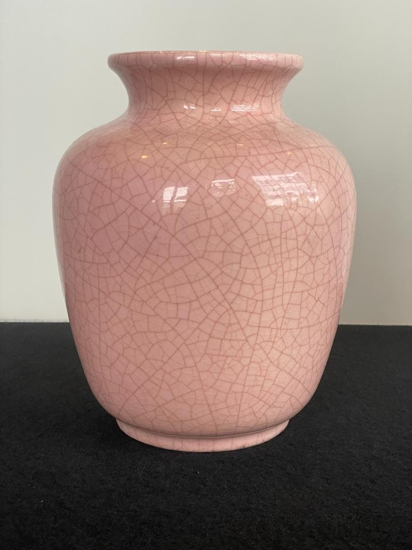 希少 フランス ヴィンテージ Longwy ロンウィ 花瓶 フラワーベース