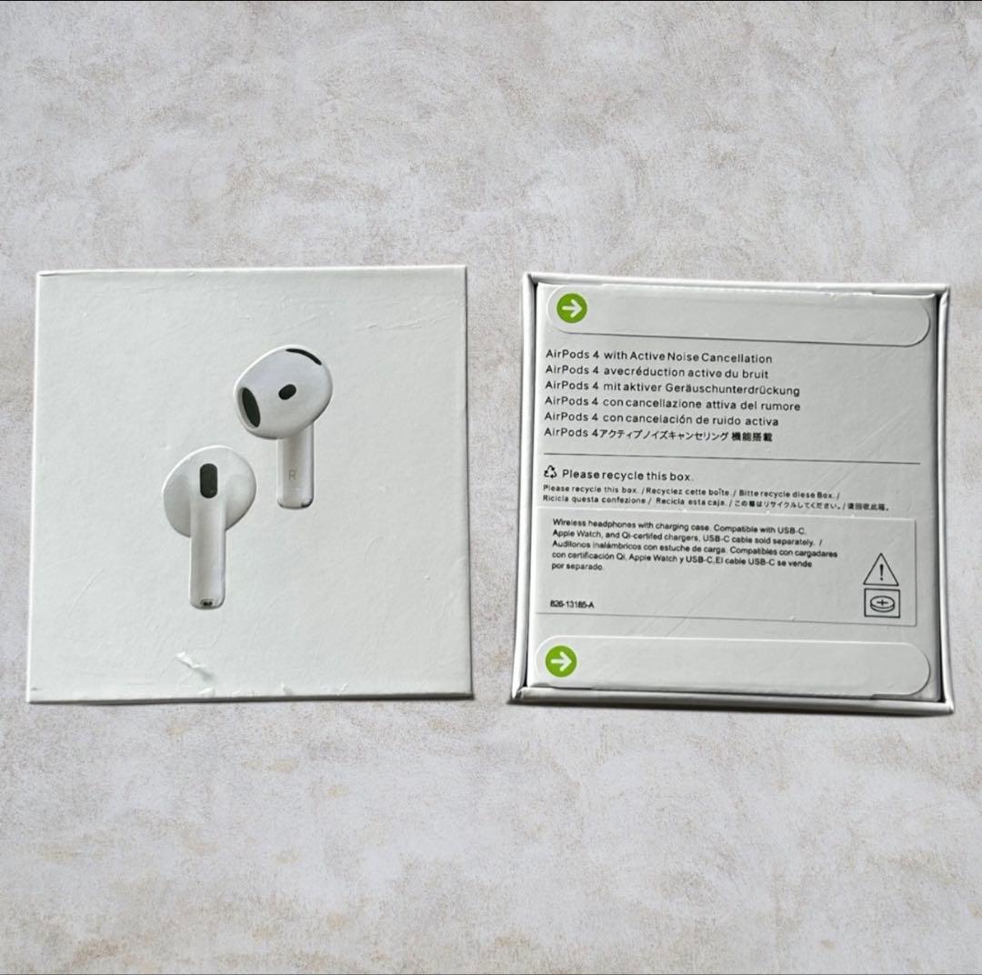 Air Pods 4 第4世代 エアポッズ ワイヤレスイヤホン アップル Amazon.co.jp: 【整備済み品】AirPods 4 アクティブノイズキャンセ