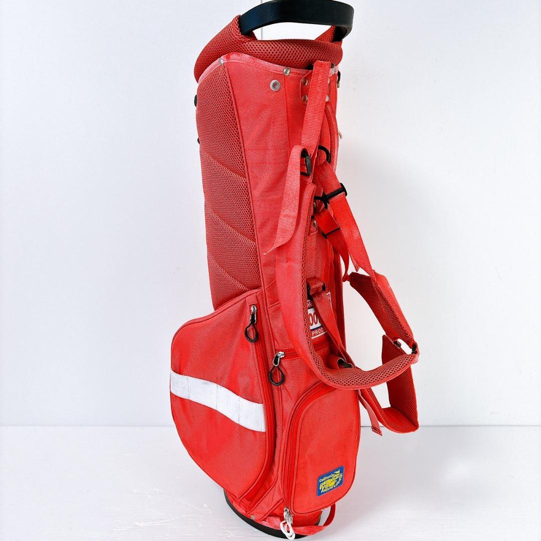 イエローロブスター スタンド式 キャディバッグ 赤／Yellow Lobster