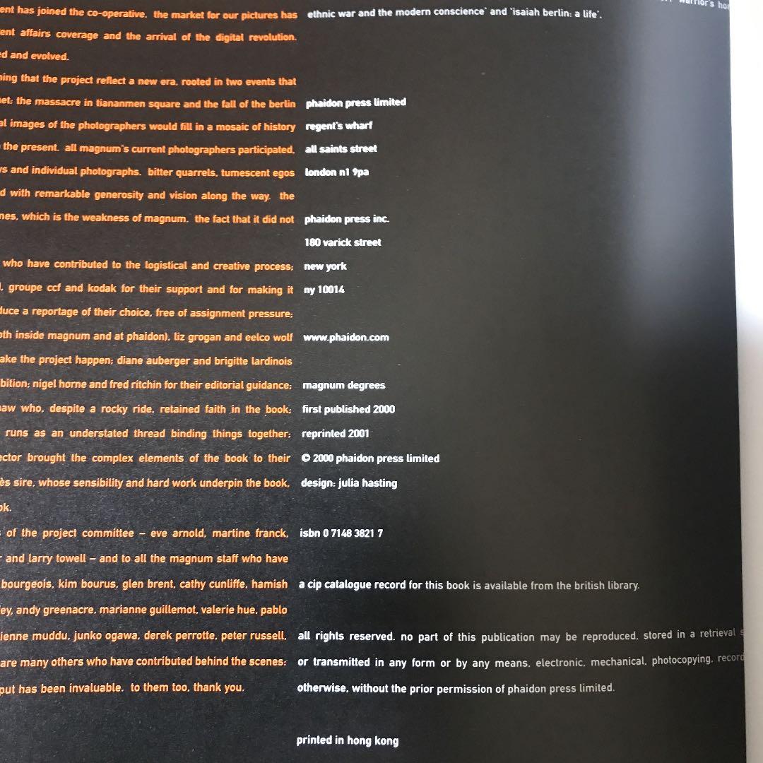 magnum° マグナム 報道 写真集