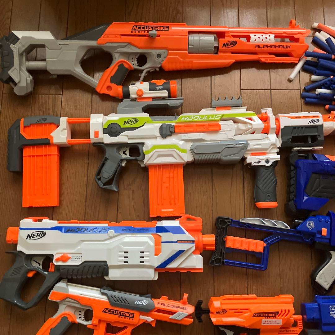 NERF ナーフ 電動ナーフ銃 まとめ売り - メルカリ