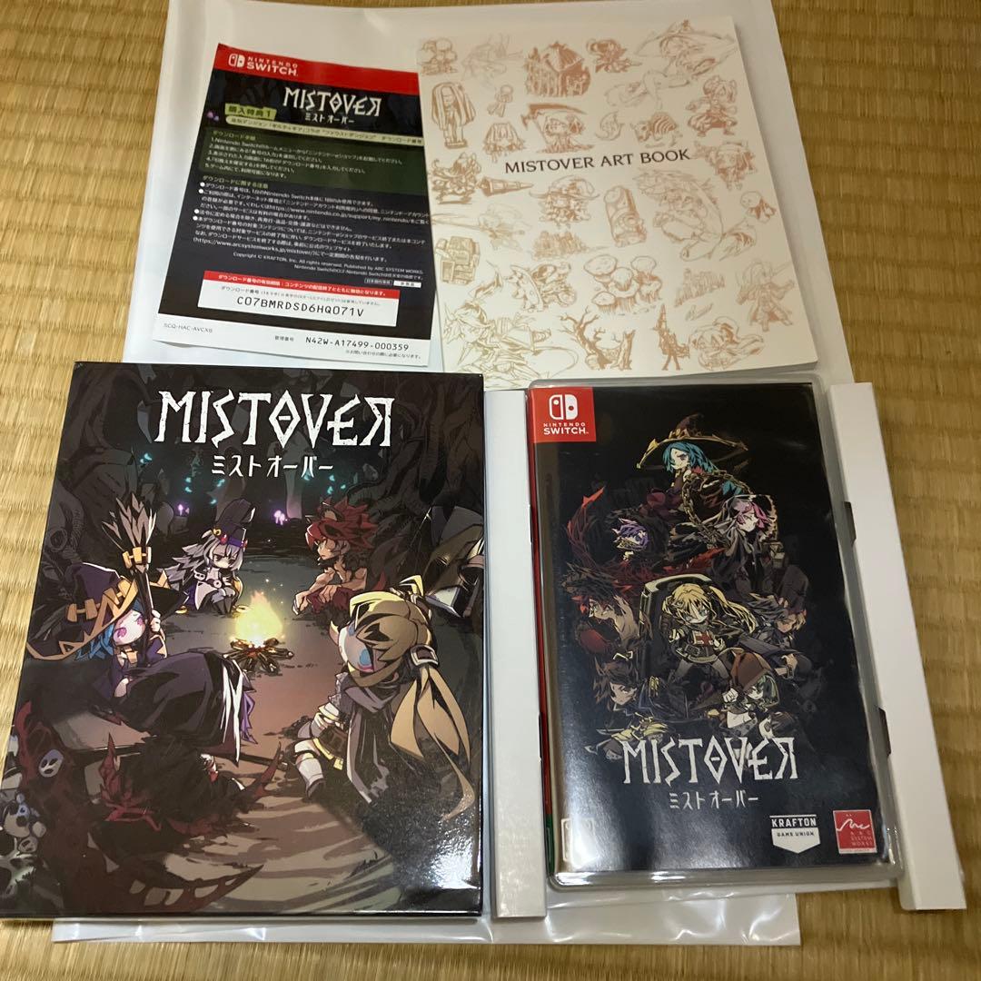 Switch 限定版　MISTOVER Amazon.co.jp: MISTOVER 【永久同梱特典】・描き下ろし 特製化粧箱