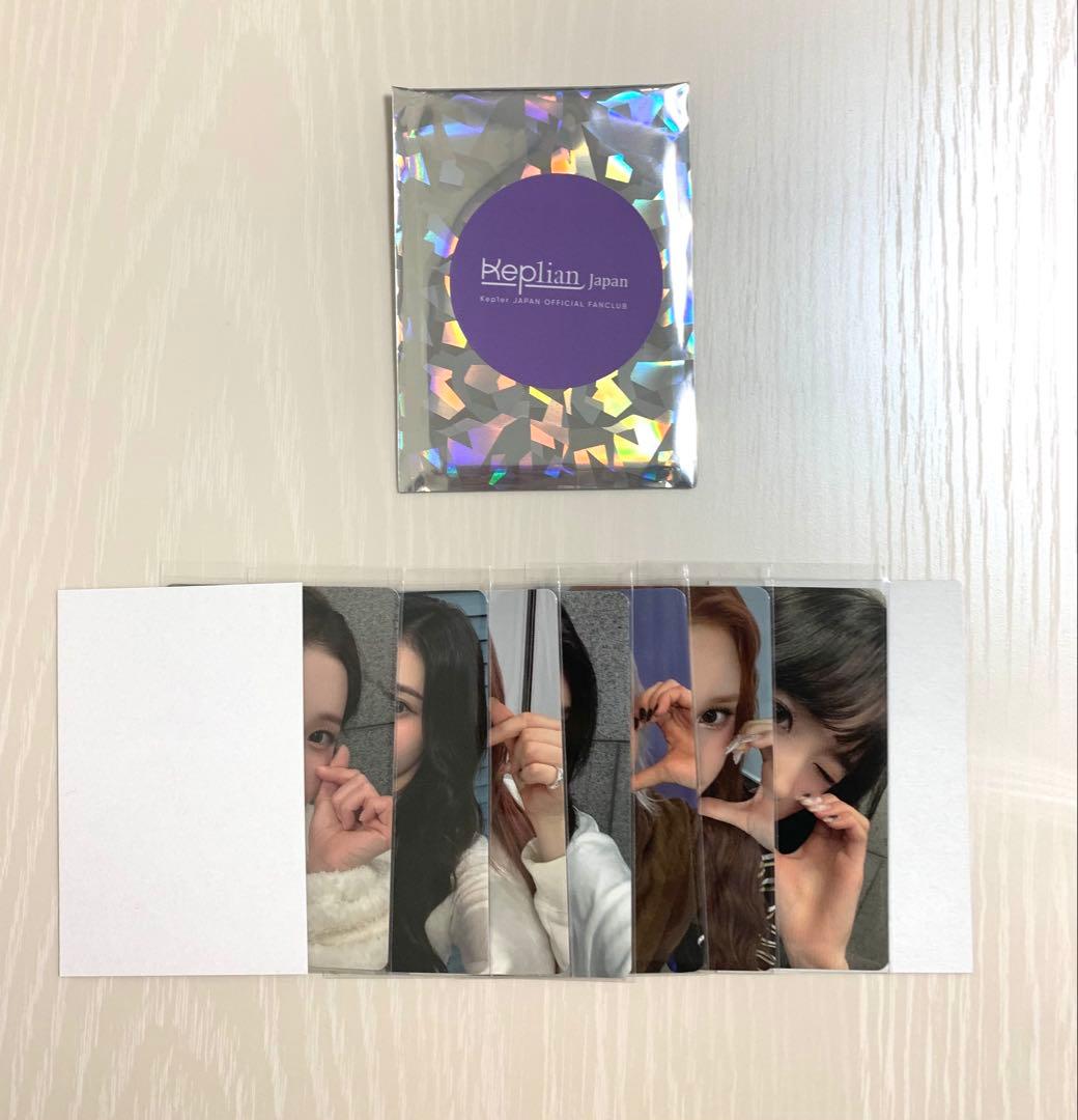 Kep1er FC早期入会特典【限定・7枚フルセット】Kep1ian Japan - メルカリ