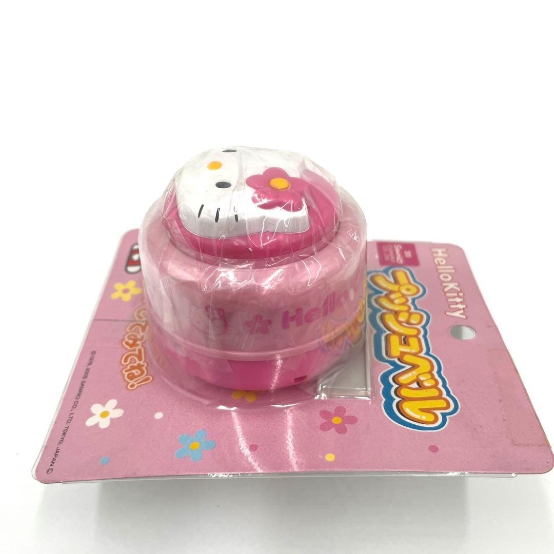 希少 激レア 当時物 カオハナ ハローキティ プッシュベル ピンク