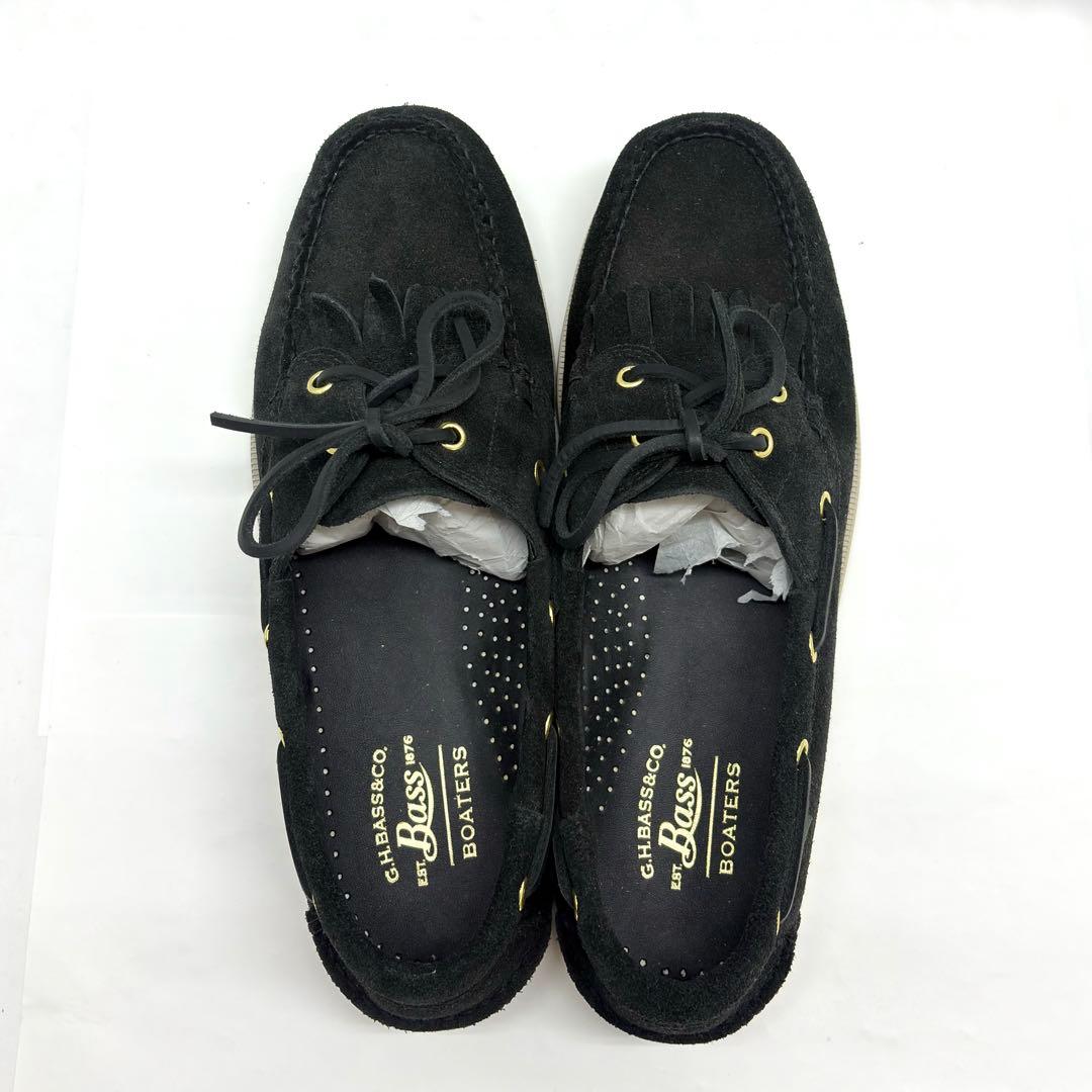 G.H.BASS JETTYⅡ デッキ ローファー 28cm スエード