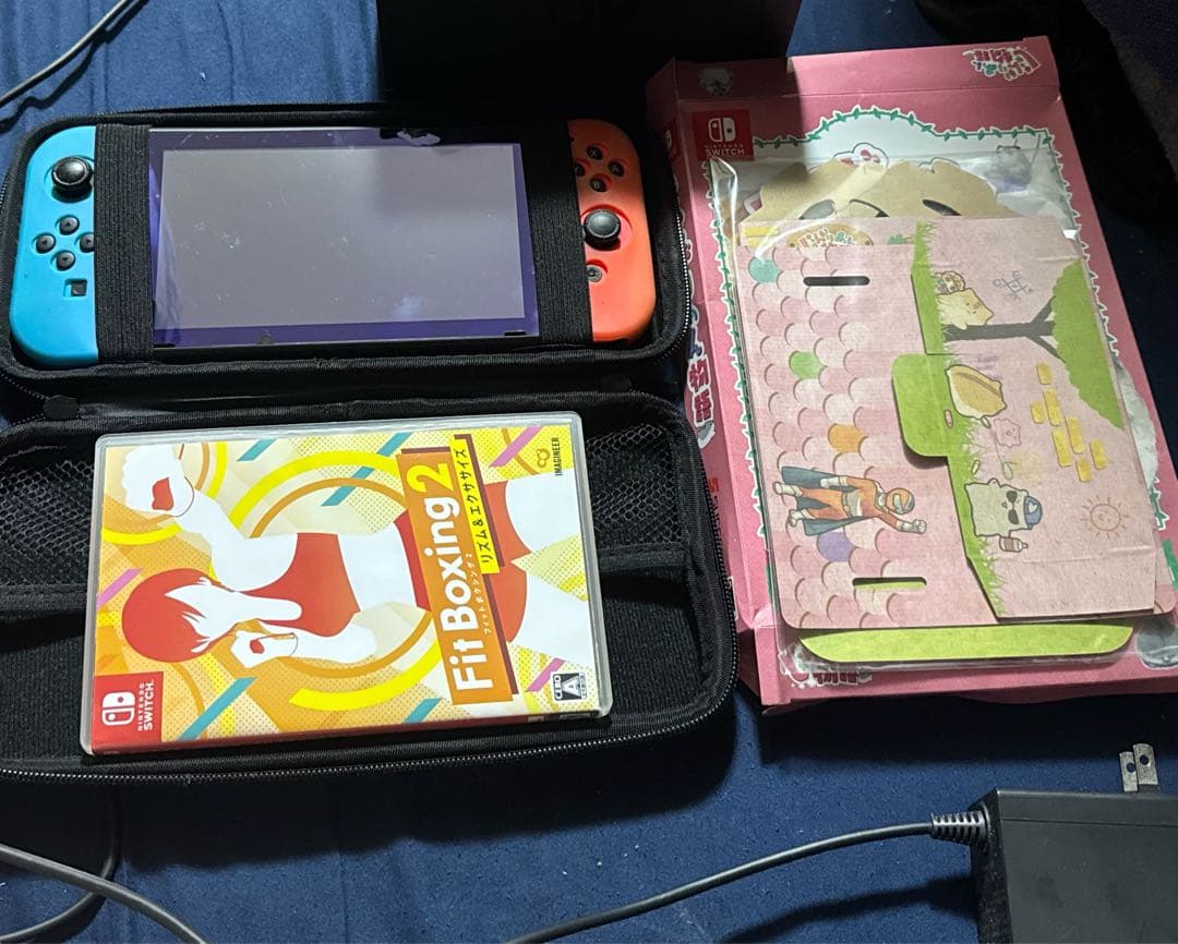 Nintendo Switch 本体 ジャンク ➕ソフト2本 Nintendo switch2専用ソフト スーパー マリオパーティ ジャンボリー ＋