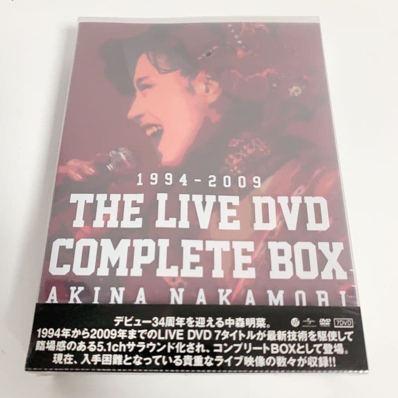 中森明菜 THE LIVE DVD COMPLETE BOX - メルカリ
