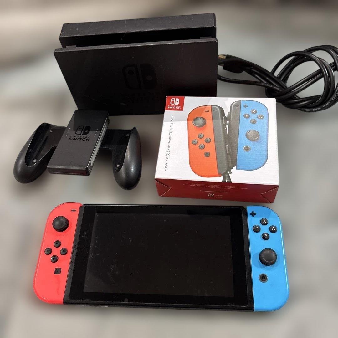Nintendo Switch 赤/青 Joy-Con 本体　まとめて Nintendo Switch 本体 青・赤 Amazon.com: Nintendo Switch – OLED