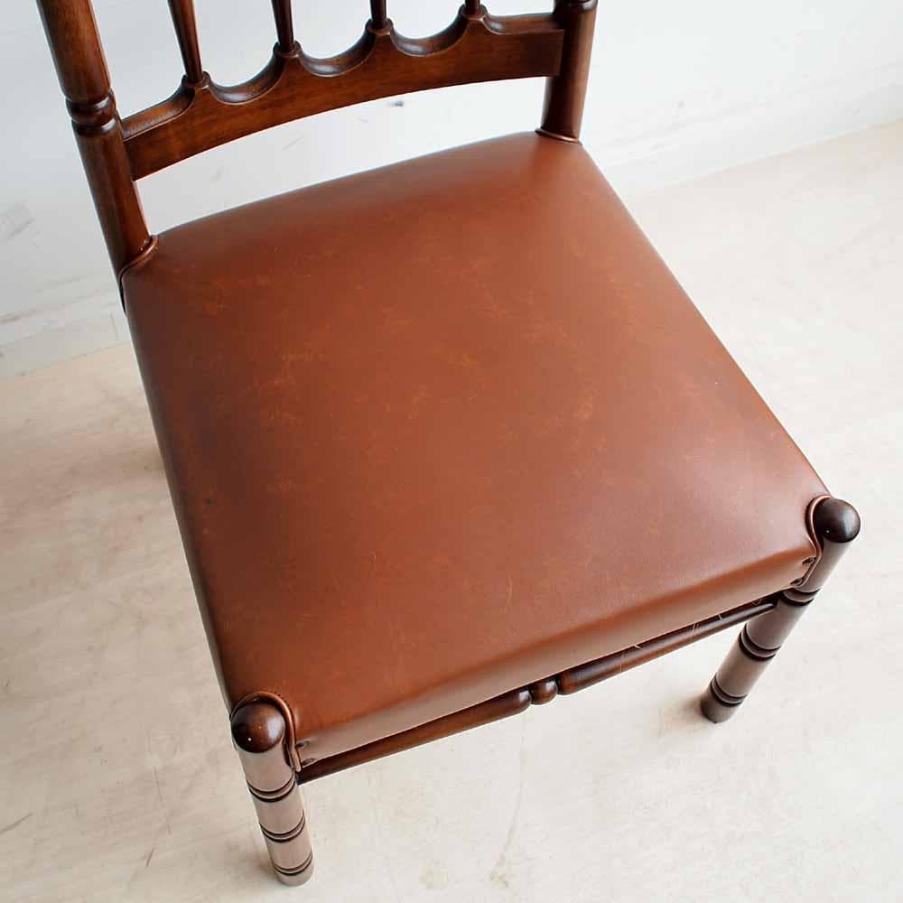 70's ナガノインテリア クラシカル ダイニングチェア A ZR24300 70's