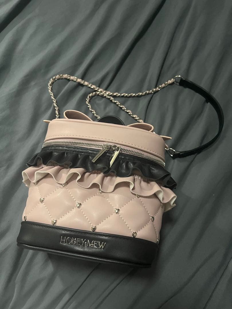 ち*こ様 honeymew ハニーミュウ ビッグリボンバニティショルダー