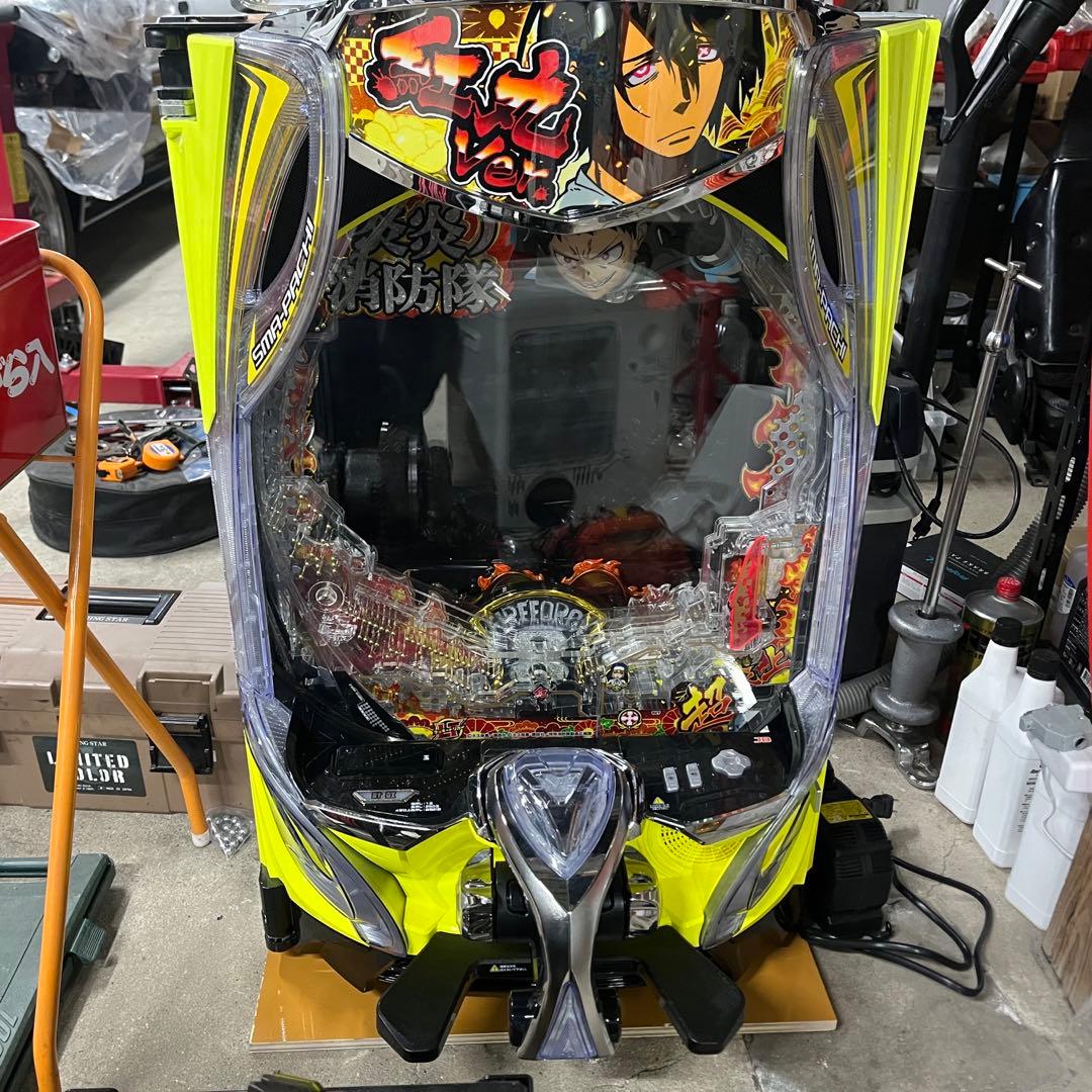 オート機能付き！】eフィーバー炎炎ノ消防隊2 紅丸 パチンコ 実機