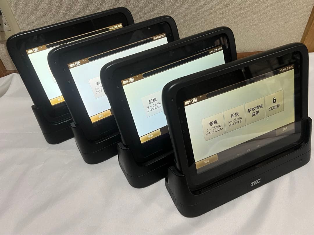 東芝テック TECセルフオーダーシステムTBL-200-01-R - メルカリ