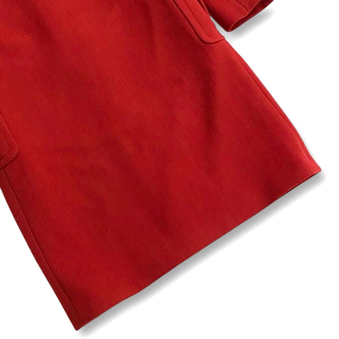 15-16AW☆ミケーレ期☆グッチ ダッフルコート 赤 メンズ 48 イタリア製