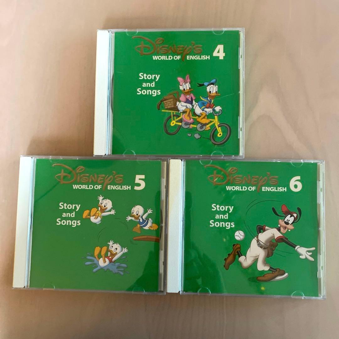 ディズニー英語システム ストーリーandソングス 4.5.6 - メルカリ