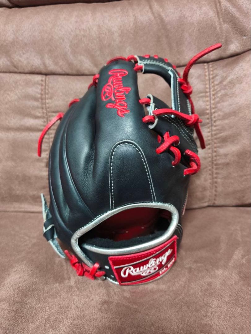 【HIDEさん専用】Rawlings 黒/赤 楽天市場】【日本未発売】ローリングス グローブ Rawlings 硬式 ハート