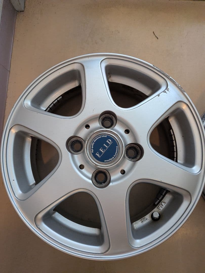 【tatata】 13インチ ブリヂストンFEID 4.5J 4穴