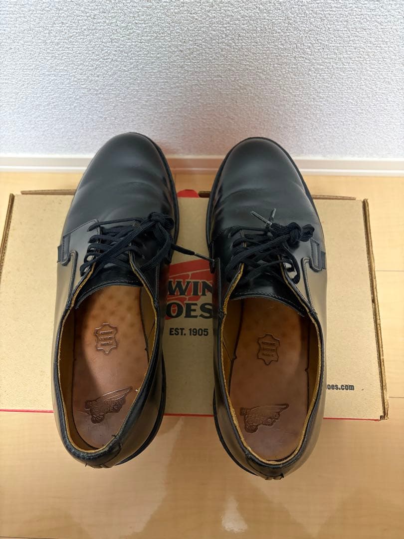 美品】レッドウィング ポストマンシューズ 9D made in USA - メルカリ