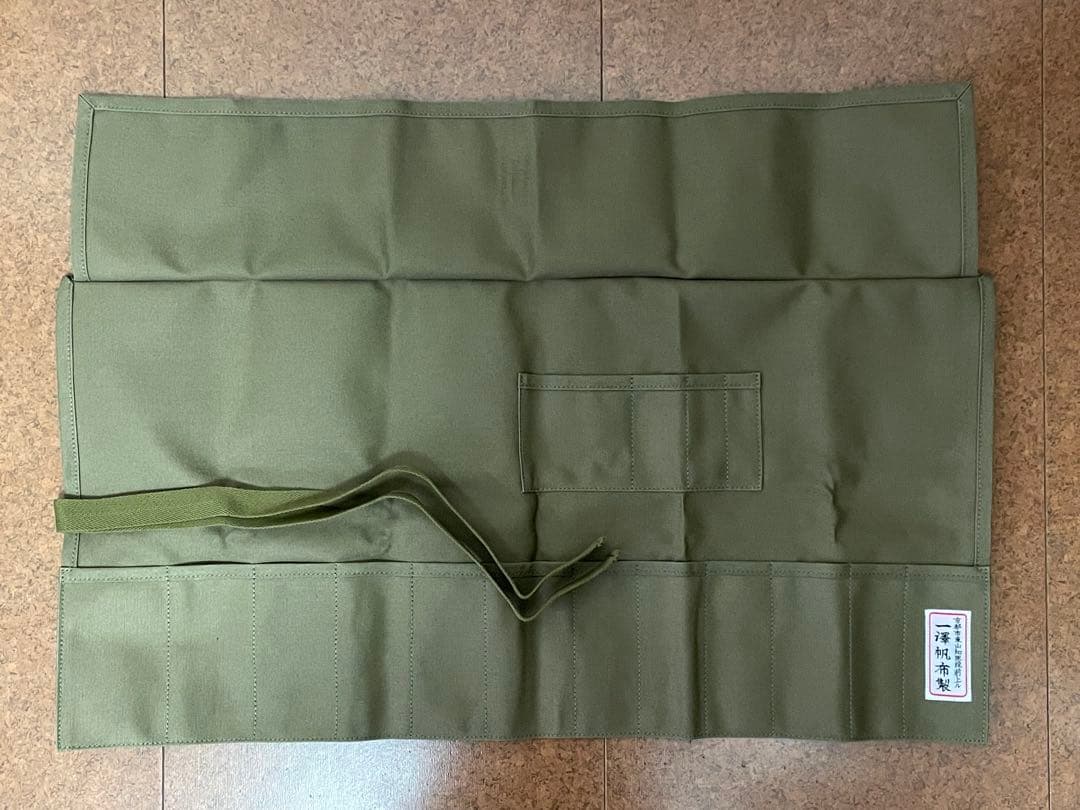 【未使用品】一澤帆布製 道具巻き 95 オリーブ 95/道具巻き | 製品詳細 | 一澤信三郎帆布