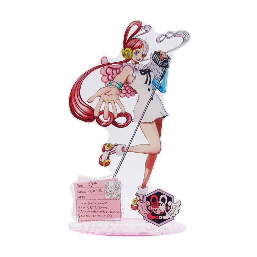 ワンピース ウタ アクリルGIGAフィギュア アクリルスタンド - メルカリ