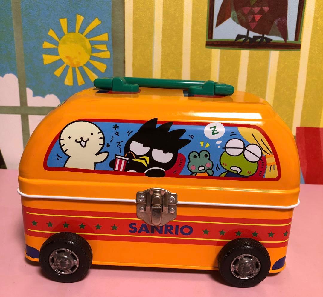 サンリオ わくわくおでかけなかよしバス 缶ケース ピューロランド限定