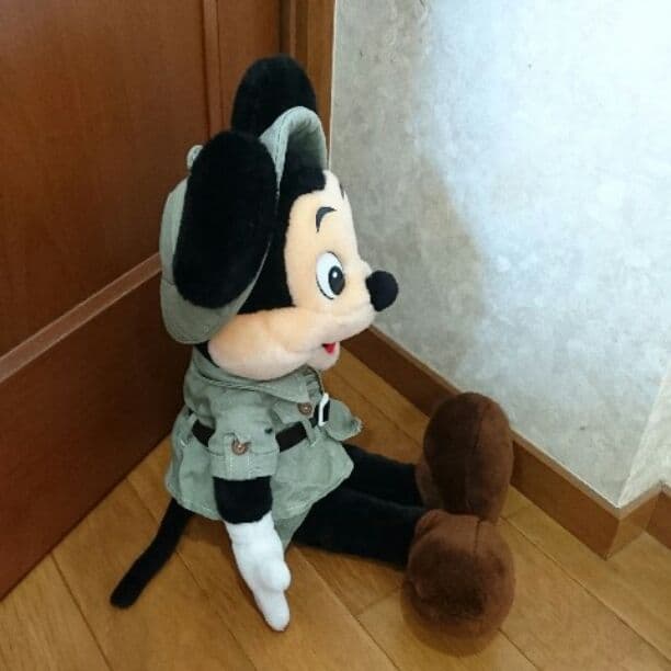 30年前のミッキーぬいぐるみ - メルカリ