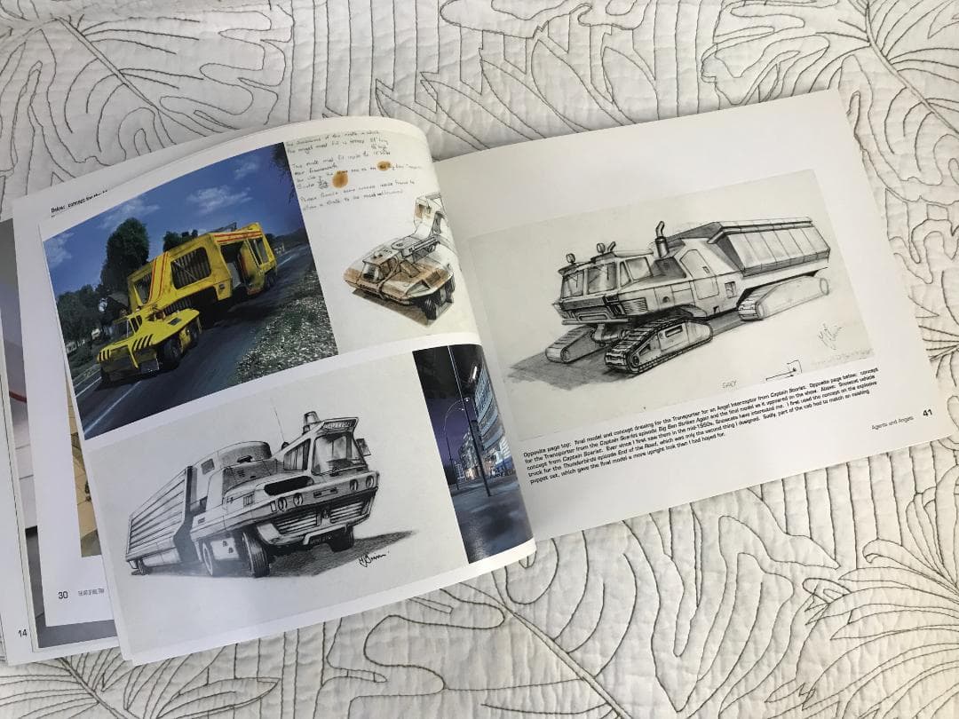 洋書「The Art of Mike Trim」サンダーバード アートブックの通販はau