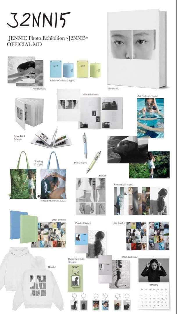 代官山蔦屋限定・完売商品】 JENNIE 写真展 トートバッグ - メルカリ