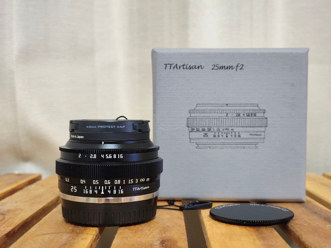 【美品】TTArtisan 25mm f2 Xマウント フィルター付き Amazon.com : TTArtisan 25mm F2 Wide-Angle APS-C Camera Lens Large