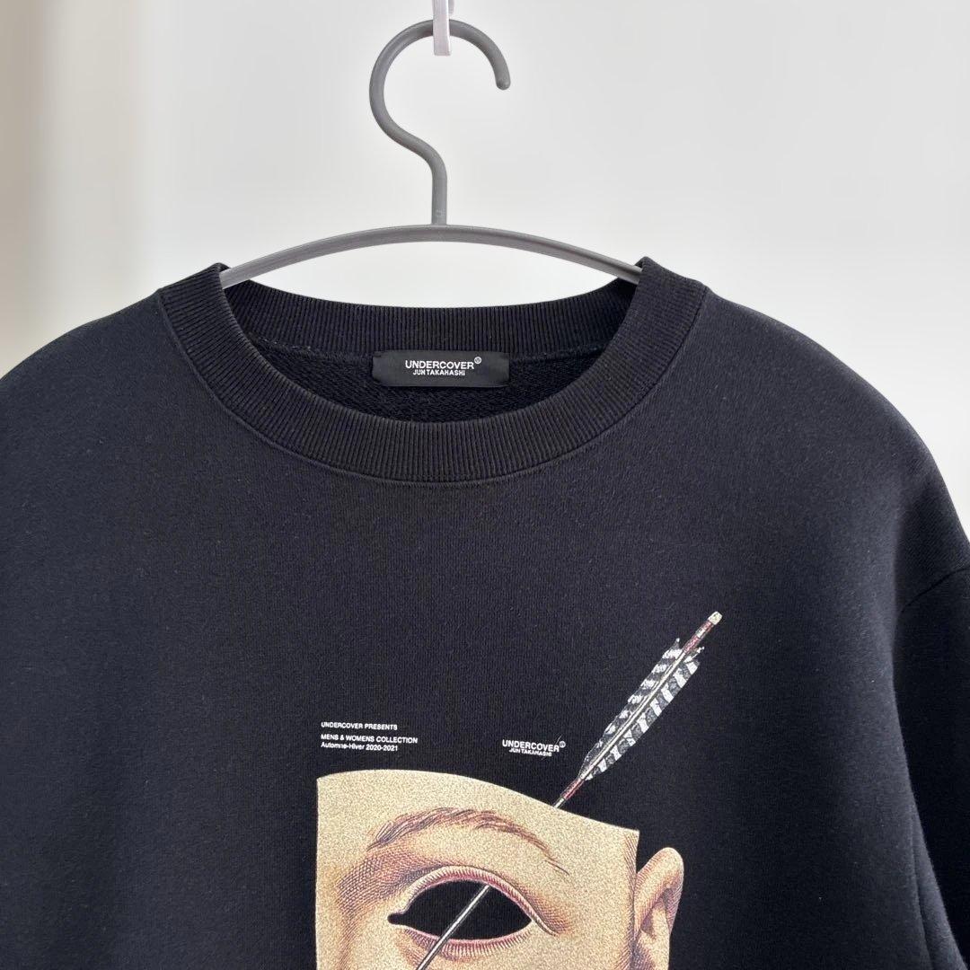 快適ファッション - UNDERCOVER Fallen Man ブラックスウェット Lサイズ